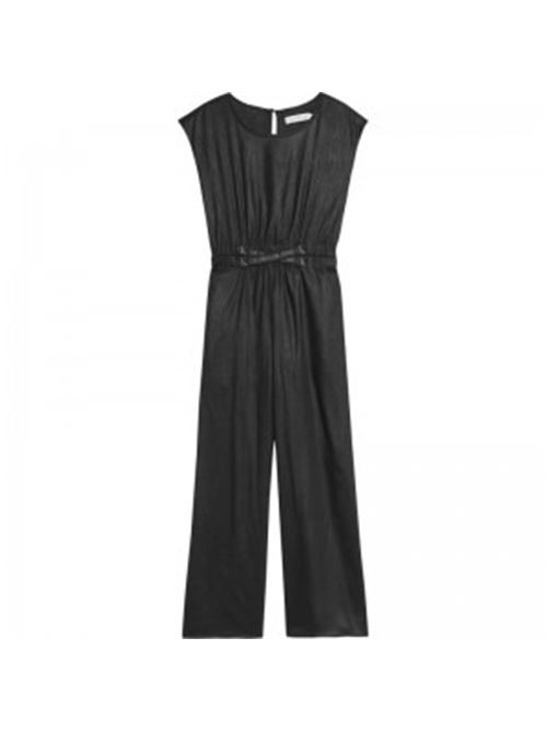 FESTIVE LOGO TAPE JUMPSUIT CALVIN KLEIN JEANS | IG0IG01306/CK BLACK